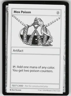 Mox Poison Special Mystery Booster 2 Playtest Cards MTG Near Mint 2024 - Image 1