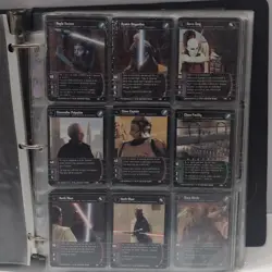 HUGE Star Wars CCG Lot 300+ Cards Foils Rares WATER DAMAGED Unknown Condition - Image 3