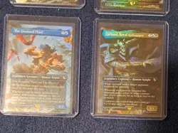 MTG Final Fantasy The Destined Black Mage (Borderless) #0447 FOIL PLUS MORE - Image 4