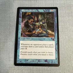 Rhystic Study Common Prophecy Magic: The Gathering Cards LP - Image 1
