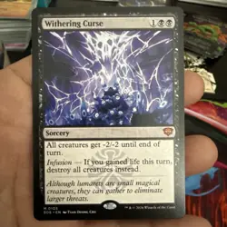 Withering Curse Sorcery Secrets of Strixhaven 0105 Regular English Chu - Image 1