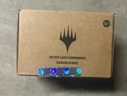 Opened MTG Magic Secret Lair Commander Deck: Goblin Storm IN HAND Fast Ship - Image 1