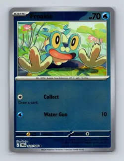 Froakie 020 2026 Pokemon Mega Evolution Chaos Rising Reverse Holo Card NM+ (a) - Image 1
