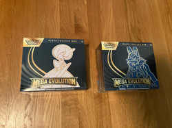 NEW SEALED Pokemon Mega Evolutions Lucario ETB and Mega Evolutions Gardevoir ETB - Image 1