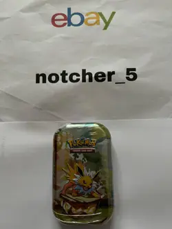 Pokemon TCG: Scarlet & Violet-Prismatic Evolutions Mini Tin | Jolteon ⚡🚚 - Image 1