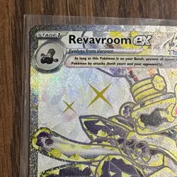 Revavroom Ex 81/64 Ultra Rare Full Art Shrouded Fable SFA POKEMON TCG English - Image 2
