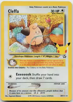 Cleffa 20/111 Classic Collection Celebrations: Classic Collection Pokemon NM - Image 1