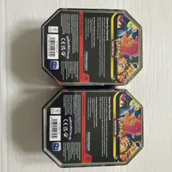 Pokemon TCG: Mega Charizard X & Mega Charizard Y Tin Set Of 2 BRAND NEW - Image 3