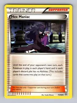 Hex Maniac 75/98 Uncommon Ancient Origins Pokemon Lightly Played - Image 1