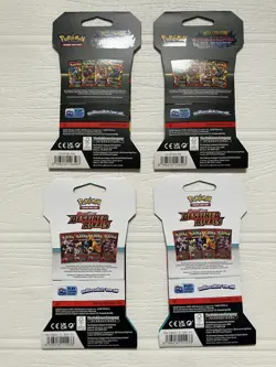 Pokemon Destined Rivals & Phantasmal Flames Sleeved Booster Pack (X4) New Sealed - Image 2