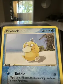 Pokemon TCG Team Magma vs Team Aqua Psyduck 44/95 Regular Common 40 HP - Image 4