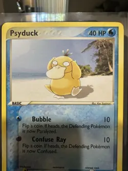 Pokemon TCG Team Magma vs Team Aqua Psyduck 44/95 Regular Common 40 HP - Image 5