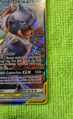 Blastoise & Piplup GX 38/236 - Sun & Moon Cosmic Eclipse - Pokemon Tag Team (LP) - Image 5