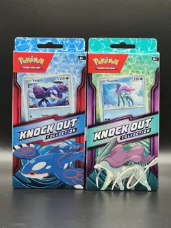 Pokemon TCG Knockout Collection Featuring Kyogre & Suicune New Factory (Sealed) - Image 1