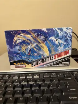Pokemon TCG Sword & Shield Silver Tempest Build and Battle Stadium SEALED - Image 1