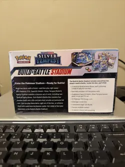 Pokemon TCG Sword & Shield Silver Tempest Build and Battle Stadium SEALED - Image 2