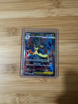 Pokemon TCG Mega Lucario EX 160/132 Ultra Rare Mega Evolutions - Image 1