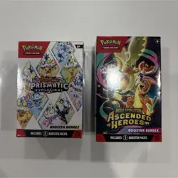 Pokemon TCG: Ascended Heroes Booster Bundle + Prismatic Evolutions Booster - Image 1