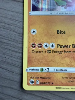 Pokemon TCG Zygarde 28/73 Holo Rare Champions Path NM - Image 4