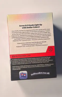 Pokemon TCG Scarlet Violet Prismatic Evolutions Booster Bundle Sealed, 6-Pack - Image 2
