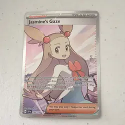 The Pokemon Company Pokemon TCG Jasmine's Gaze 233/191 Sv08 UR Holo Eng 2024 FA - Image 1
