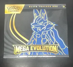Pokemon Mega Evolutions Lucario Elite Trainer Box ETB New Sealed - Image 1