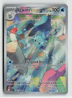Pokemon - Dewott - 106/086 SV: White Flare - Illustration Rare - NM - Image 1