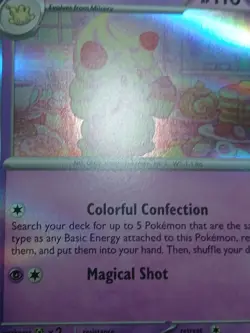 Pokemon Stellar Crown Alcremie 065/142 Rare Holo - NM - Image 4