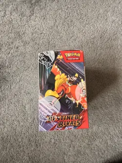 Pokemon TCG Destined Rivals Booster Box Brand New Small Tear ✅ - Image 4