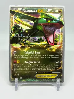 2013 Pokemon World Championships Decks Rayquaza EX Ultra Rare #85/124 - Image 1