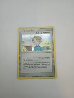 Pokemon Card Celio's Network Crystal Guardians 73/100 Reverse Holo Stamped 2006 - Image 1