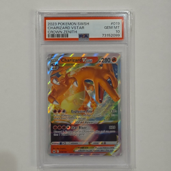 Pokemon TCG Charizard VSTAR Crown Zenith 019/159 Ultra Rare Holo PSA 10 - Image 1