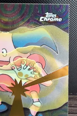 TOPPS Chrome 2000 Mr. Mime #122 Pokemon C2-164 - Image 3