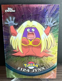 TOPPS Chrome 2000 Jynx #124 Pokemon C2-165 - Image 1