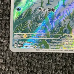 CLAUNCHER FULL ART-POKEMON SCARLET & VIOLET-ILLUSTRATION RARE 205/198 - Image 2