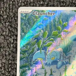 CLAUNCHER FULL ART-POKEMON SCARLET & VIOLET-ILLUSTRATION RARE 205/198 - Image 5