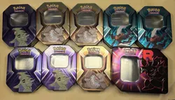Pokemon Tin Lot- EMPTY- Collectible Storage Tins- Various Designs- 30 tins- Used - Image 2