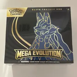 Pokemon TCG Mega Evolution Elite Trainer Box (Mega Lucario) ETB | Factory Sealed - Image 1