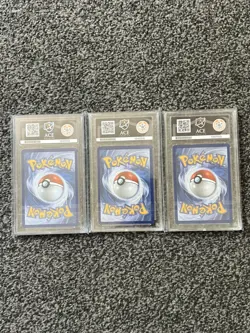 Pokemon First Partner Ace 10 Gen 7 Set PERFECT SUBGRADES Rowlet Popplio Litten - Image 2