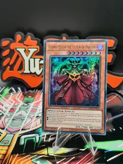 Yu-Gi-Oh! Cosmo Queen The Queen of Prayers MP25-EN218 Ultra Rare 1st Ed NM - Image 1