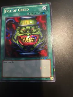 Yu-Gi-Oh TCG Pot Of Greed BP01-EN034 1st Edition Starfoil Rare Card NM - Image 5