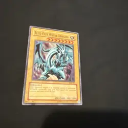 Blue-Eyes White Dragon - SKE-001 - Super Rare - Unlimited Edition - Heavily Play - Image 3