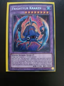 🔥1x FRIGHTFUR KRAKEN - FUEN-EN020 Secret Rare 1st Edition Mint/NM Yu-Gi-Oh🔥 - Image 1
