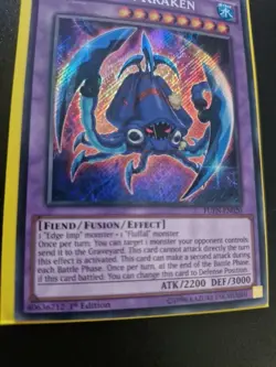 🔥1x FRIGHTFUR KRAKEN - FUEN-EN020 Secret Rare 1st Edition Mint/NM Yu-Gi-Oh🔥 - Image 2