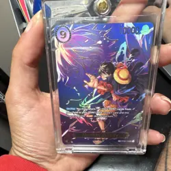 Monkey D. Luffy OP09-119 SP Special Art Alternate Art One Piece TCG NM English - Image 1