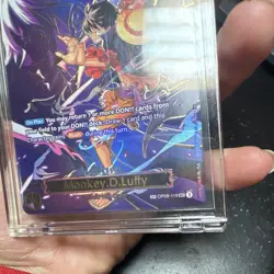 Monkey D. Luffy OP09-119 SP Special Art Alternate Art One Piece TCG NM English - Image 4