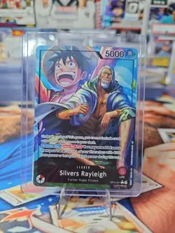 Silvers Rayleigh (Alternate Art) OP12-001 Legacy of the Master One Piece NM - Image 1
