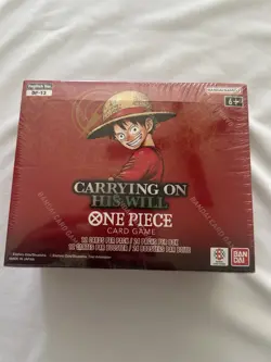One Piece CCG Carrying On His Will OP-13 Booster Box English *New/Sealed*NO RIPS - Image 1