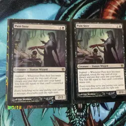MTG Pain Seer Born of the Gods Regular Rare Mint X3 NEVER PLAYED - Image 2