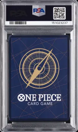 2025 ONE PIECE OP13-CARRYING ON HIS WILL ALTERNATE ART SILVERS RAYLEIGH PSA 10 - Image 2